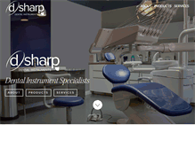 Tablet Screenshot of dsharp.ca